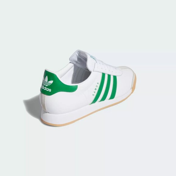 adidas Samoa Cloud - Men`s Casual Shoes White Green JH9078 NEW main image 10